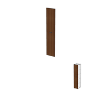 Двери для узких стеллажей без замка ДШД11.07.        